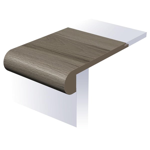 SELKIRK FLOORS Trusted Rockford 1 in. T x 4-1/2 in. W x 94 in. L Waterproof Flush Stair Nose Moulding