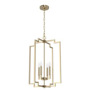 Zoanne 4-Light Alturas Gold Island Pendant Light