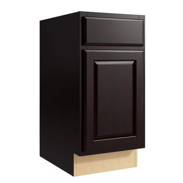 Cardell Salvo 15 in. W x 31 in. H Vanity Cabinet Only in Coffee