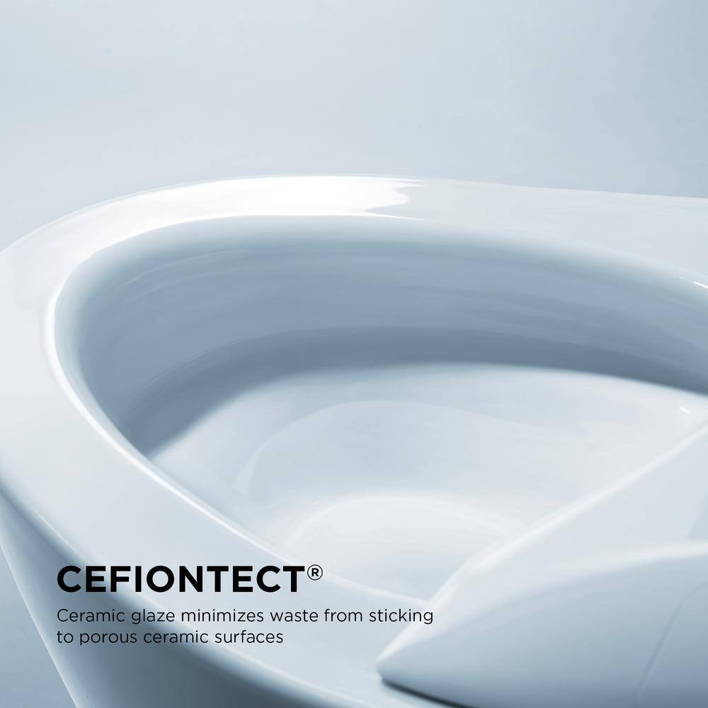 Nexus White Vitreous China Elongated One-Piece Toilet