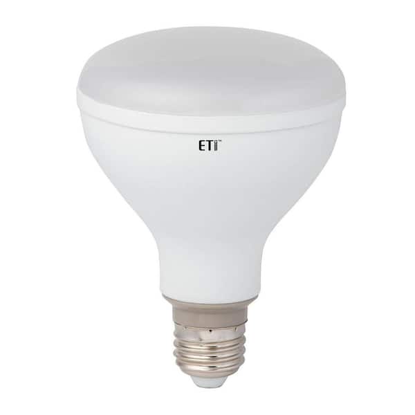 ETi 65W Equivalent Warm White BR30 LED Light Bulb (12 Case)