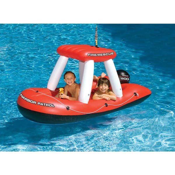 Fireboat Squirter Inflatable Pool Toy