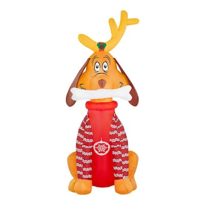 NFL 7 ft. San Francisco 49ers Holiday Inflatable Mascot 526350 - The Home  Depot