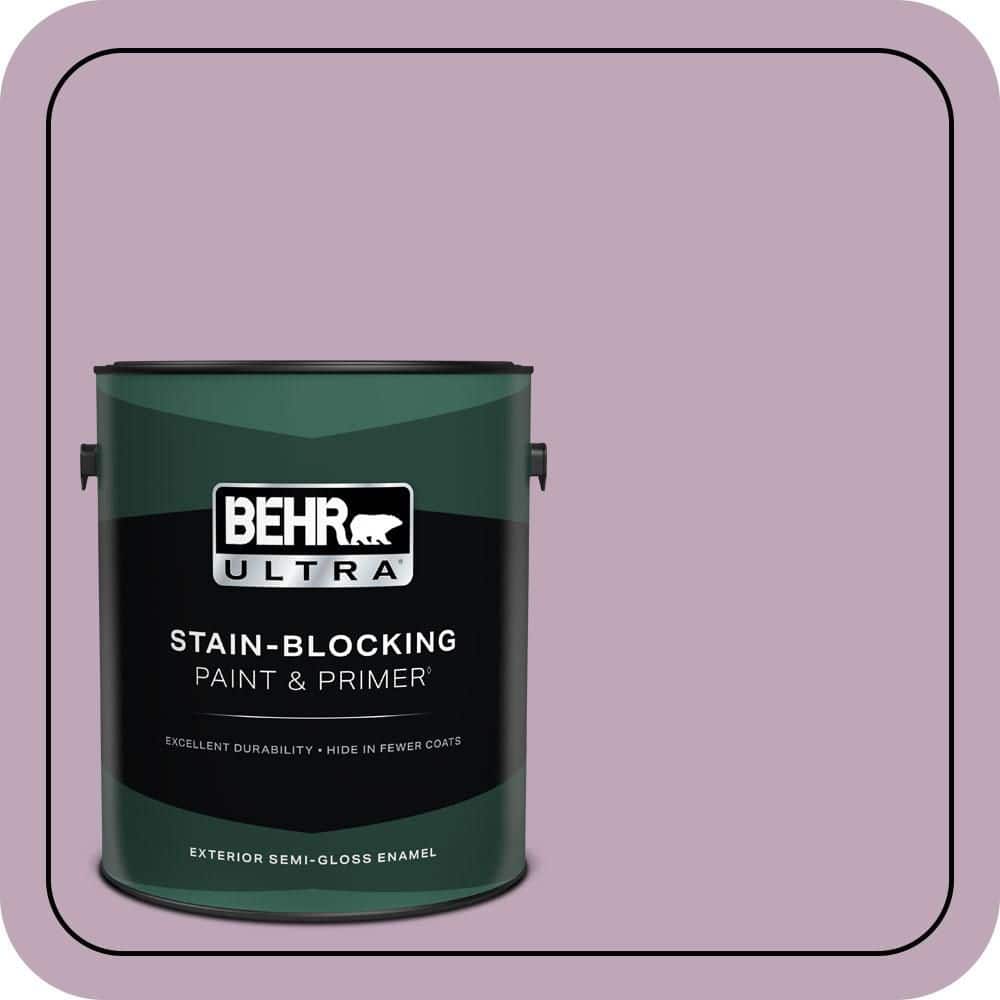 1 gal. #680F-4 Soft Heather Semi-Gloss Enamel Exterior Paint & Primer price history on PriceWatchPro