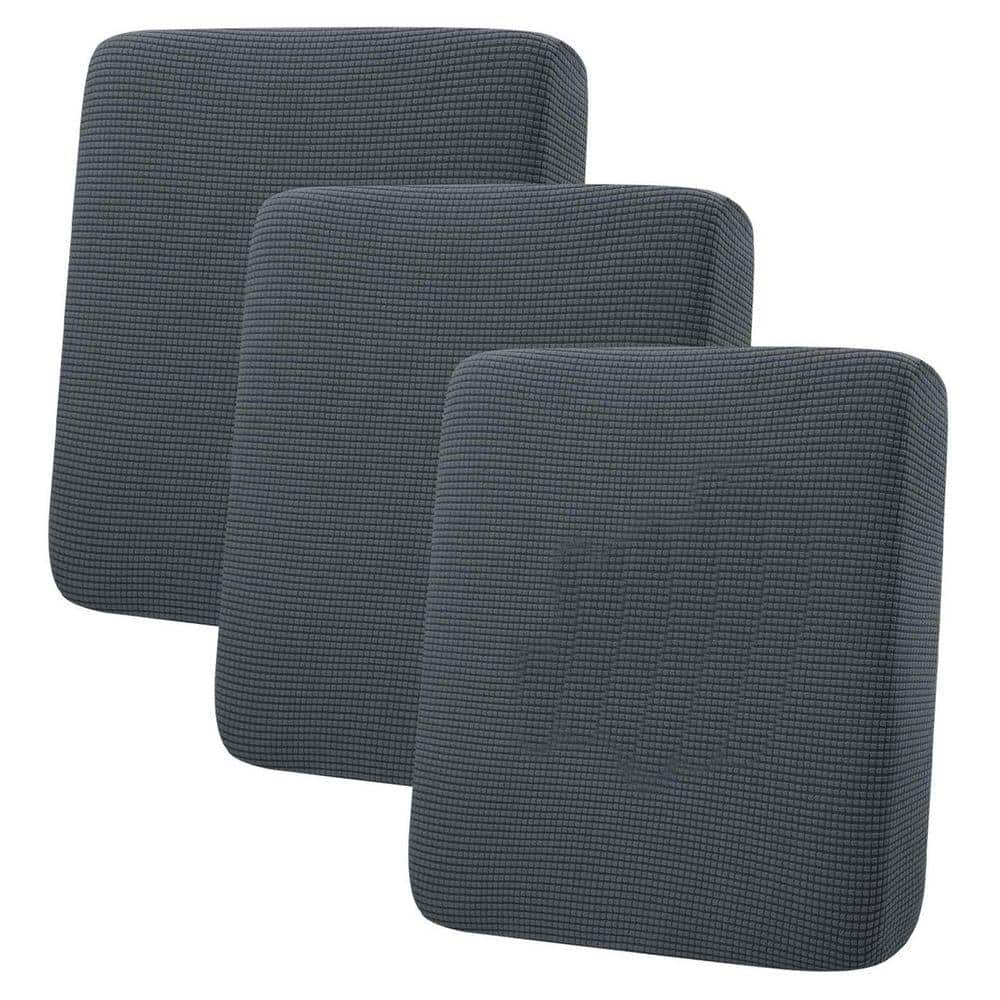 Phewnyzo 3-Pack Waterproof Couch Cushion Covers, Non-Slip Sofa