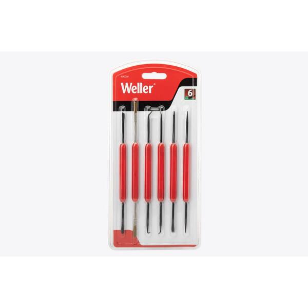 thumbnail image 2 of Weller Solder Aid Kit - 6 Double-Sided Tools For Electronics Repair & Soldering Projects 2 of 13