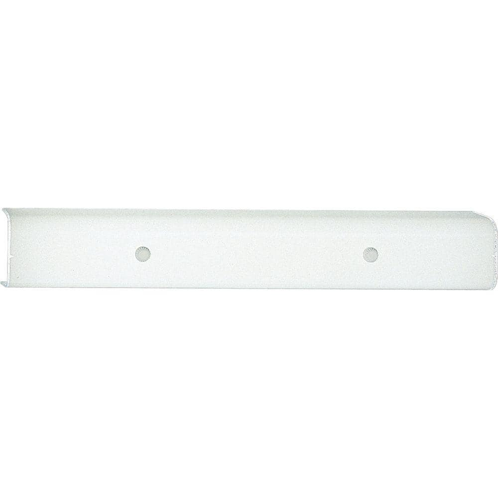 Channel Glass Collection 4-Light White White Glass Traditional Bath Vanity 