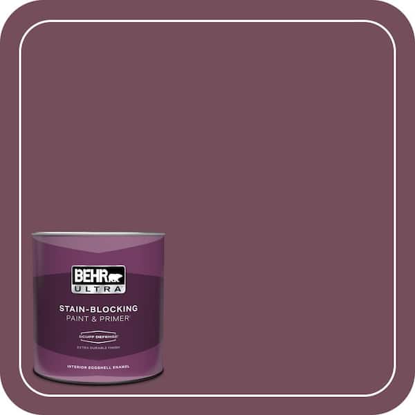 BEHR ULTRA 1 qt. #S120-7 Fine Wine Extra Durable Eggshell Enamel Interior Paint & Primer