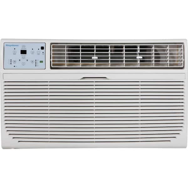 Keystone 8,000 BTU 115V Through-The-Wall AC Energy Star Remote Dehumidifier Sleep Mode 24H Timer for Rooms up to 350 Sq. Ft.