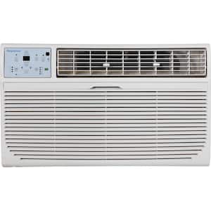 10,000 BTU 230V Through-The-Wall AC Energy Star Remote Dehumidifier Sleep Mode 24H Timer for Rooms up to 450 Sq. Ft.