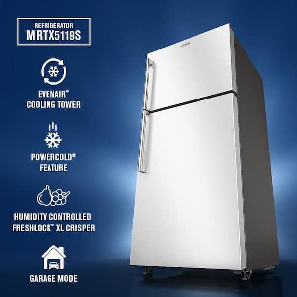 Maytag 30 in. 19 cu. ft. Freestanding Top Freezer Refrigerator in