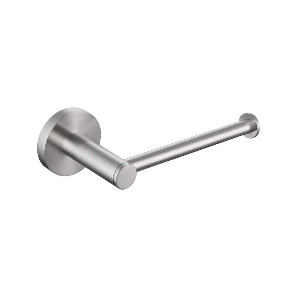 Bathroom Accessories Wall Mounted Toilet Paper Holder Round Post in Brushed Nickel price history on PriceWatchPro
