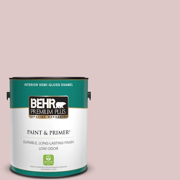 BEHR PREMIUM PLUS 1 gal. #140E-2 Royal Silk Semi-Gloss Enamel Low Odor Interior Paint & Primer