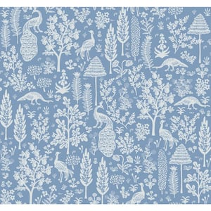 Menagerie Toile Unpasted Wallpaper (Covers 60.75 sq. ft.)