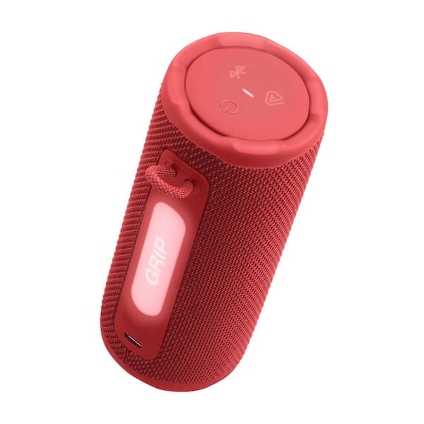 JBL JBL Grip BT Speaker - Red JBLGRIPREDAM - The Home Depot