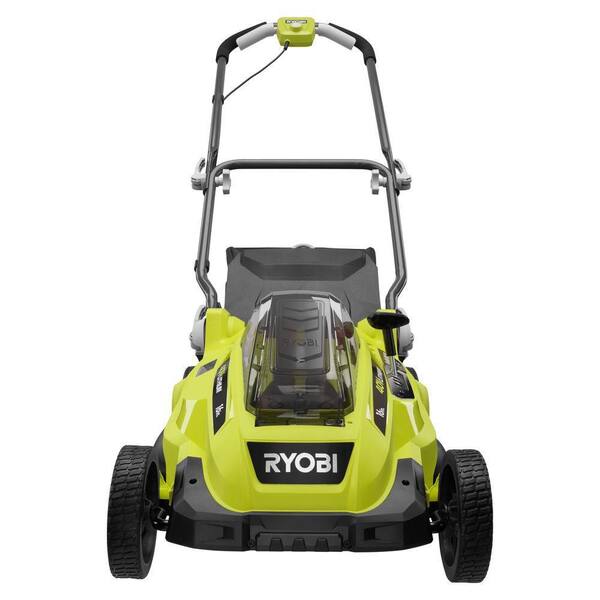 RYOBI - 16 in. 40V Lithium-ion Cordless Walk Behind Battery Push Mower - Two 2.6 Ah Batteries/Charger Included