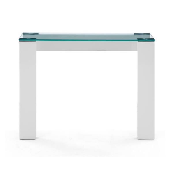 Unbranded Jane High Gloss White Console Table