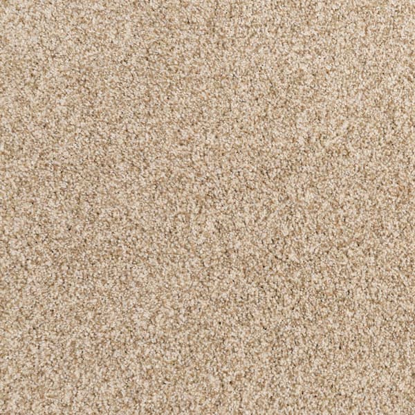 Heartfelt Fashion-Beach Scene-Brown 68 oz. Nylon Textured Carpet - Installation Required
