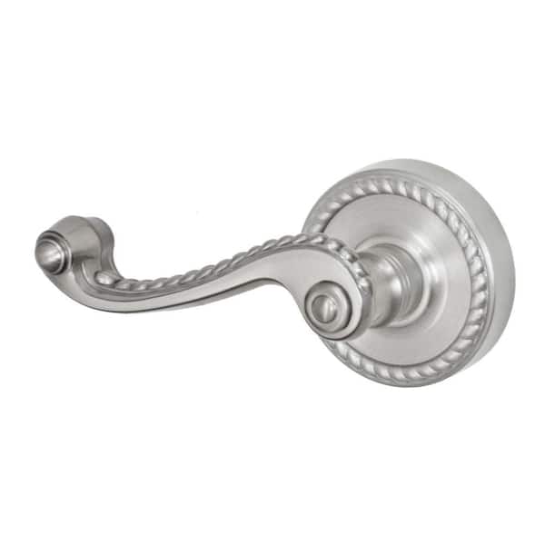Fusion Brushed Nickel Single Dummy Left Handed Lever with Rope Rose