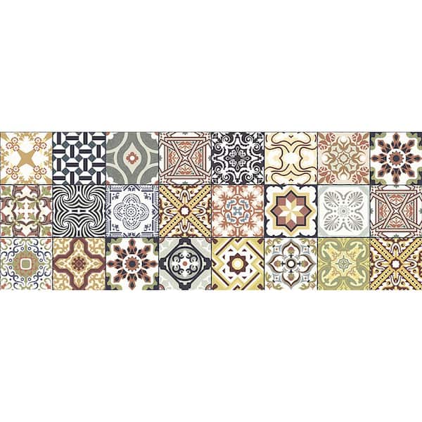 Apollo Tile Nimbus Multicolor 17.6 in. x 47 in. Matte Ceramic Rectangle Wall Tile (22.98 sq. ft./case) (4-pack)
