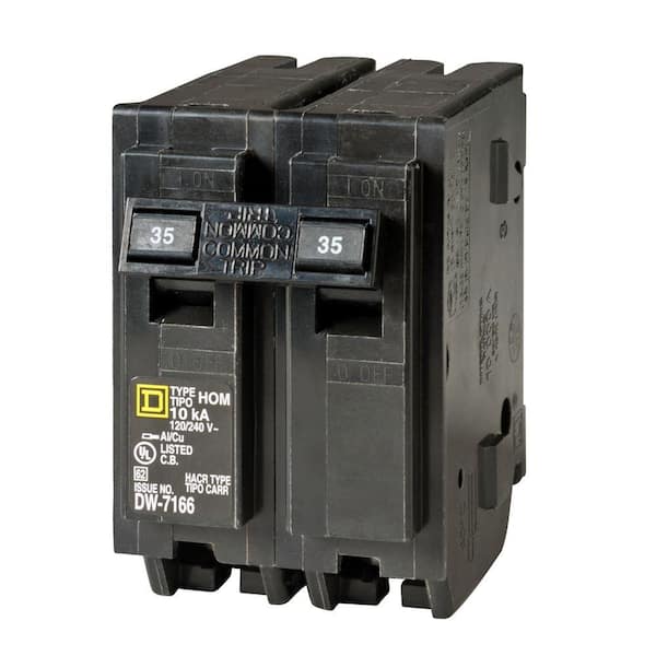 Square D Homeline 35 Amp 2-Pole Circuit Breaker