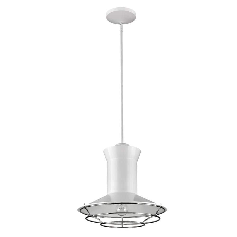 100-Watt 1-Light Metal Pendant Light with Metal, No Bulbs Included price history on PriceWatchPro