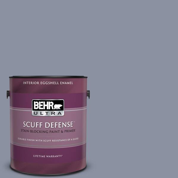 BEHR ULTRA 1 gal. #620F-4 Violet Shadow Extra Durable Eggshell Enamel Interior Paint & Primer