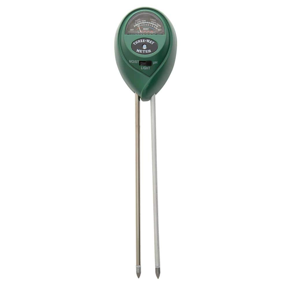 3-in-1 Soil Tester Meter For Garden Lawn Plant Moisture/Light/pH Sensor Tool US 
