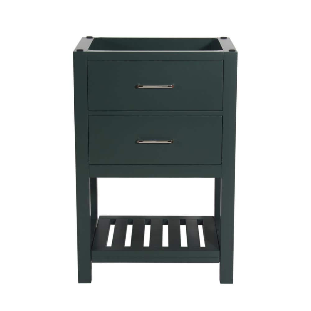 Santa Monica 24 in. W x 18 in. D x 35 in. H Bath Vanity Cabinet without Top