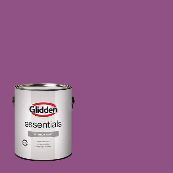 Glidden Essentials 1 gal. PPG1175-7 Imperial Purple Flat/Matte