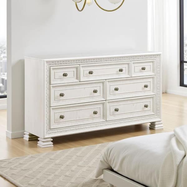 slim fit dress slacks Walsunny 5 Drawer White Vertical Dresser Modern Storage Cabinet with  Handle-Drawer Chest Wood Organizer for Living Room main image 0