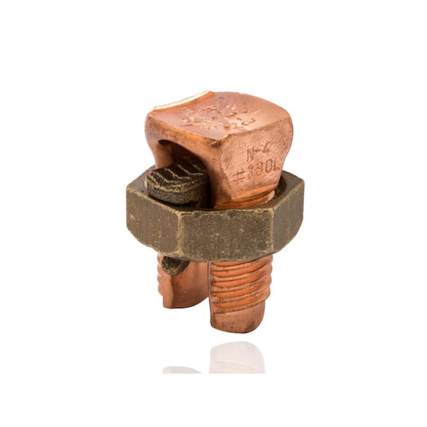 NSi Industries 4 AWG Copper Split Bolt- 1 Count