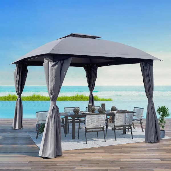 Outdoor shop deck tent