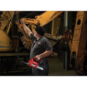 M18 18V Lithium-Ion Cordless Grease Gun 2-Speed with (1) 1.5Ah Batteries, Charger, Tool Bag