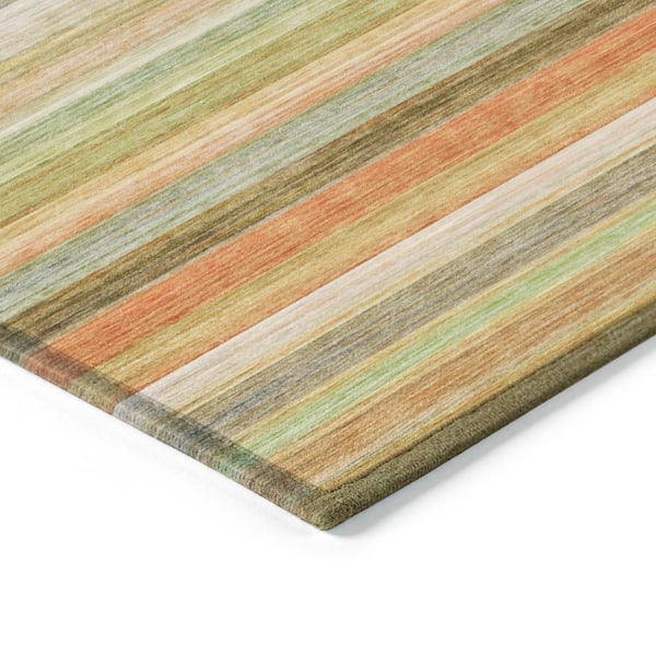 Chantille ACN535 Aloe 3 ft. x 5 ft. Machine Washable Indoor/Outdoor Geometric Area Rug