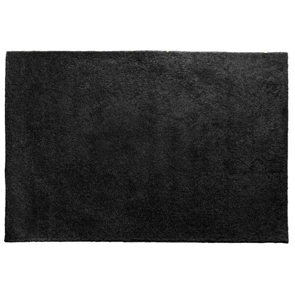 Nance Carpet and Rug OurSpace Black 7 ft. x 10 ft. Bright Area Rug