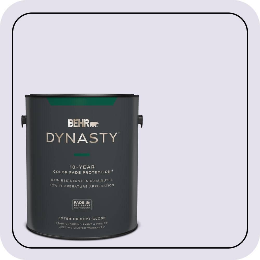 1 gal. #650C-2 Powdery Mist Semi-Gloss Exterior Stain-Blocking Paint & Primer price history on PriceWatchPro