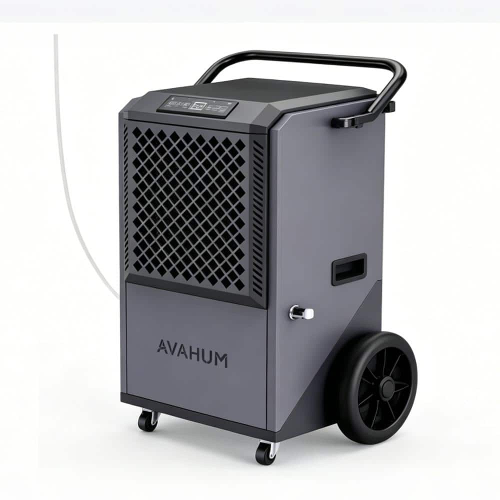 305 Pints Commercial Dehumidifier with Drain Hose for Basements, Coverage Area 9000 Sq.ft.gray price history on PriceWatchPro