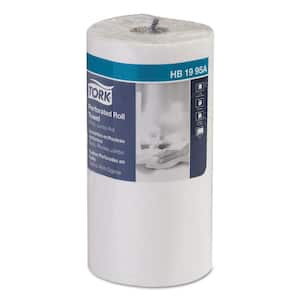 SIMPLE EARTH 8 in. x 800 ft. White Hardwound Towel, 6 Rolls Per Case S1296  - The Home Depot