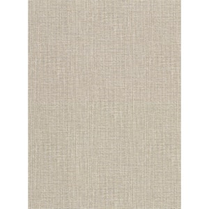 Claremont Brown Faux Grasscloth Vinyl Strippable Roll (Covers 60.8 sq. ft.)