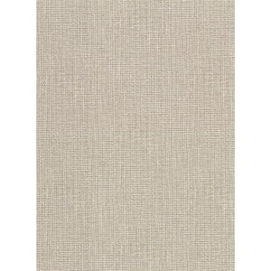 Claremont Brown Faux Grasscloth Brown Wallpaper Sample