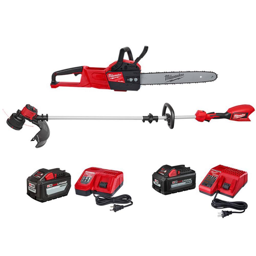 Milwaukee M18 FUEL 16 in. 18-Volt Lithium-Ion Battery Brushless ...