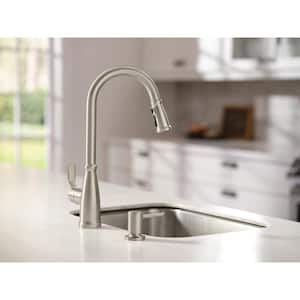 Nolia Single Handle Pull-Down Sprayer Kitchen Faucet with Reflex and PowerBoost in Spot Resist Stainless