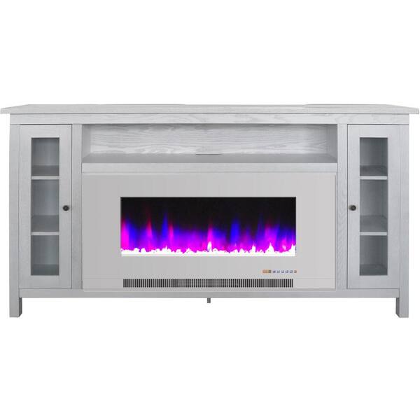 Dimplex Haley Media Console Electric Fireplace With Soundbar 50 Firebox