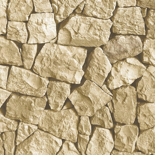 Norwall Spanish Stone Vinyl Strippable Roll Wallpaper (Covers 56 sq. ft.)