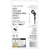 Hampton Bay 50-Watt Equivalent Low Voltage Black Integrated LED Outdoor  Spotlight with CCT Change IWH2301LL-7 - The Home Depot