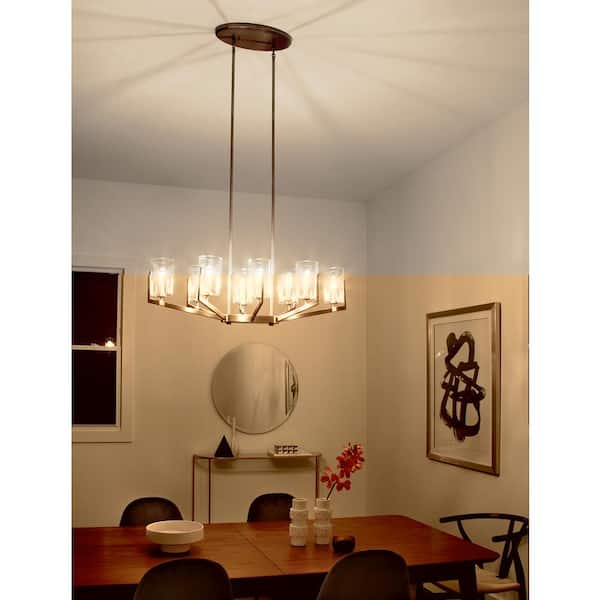 Kichler Nye 8-Light Brushed Transitional Chandelier