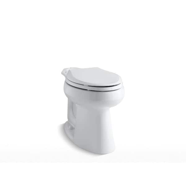 KOHLER Highline Comfort Height Elongated Toilet Bowl Only in White
