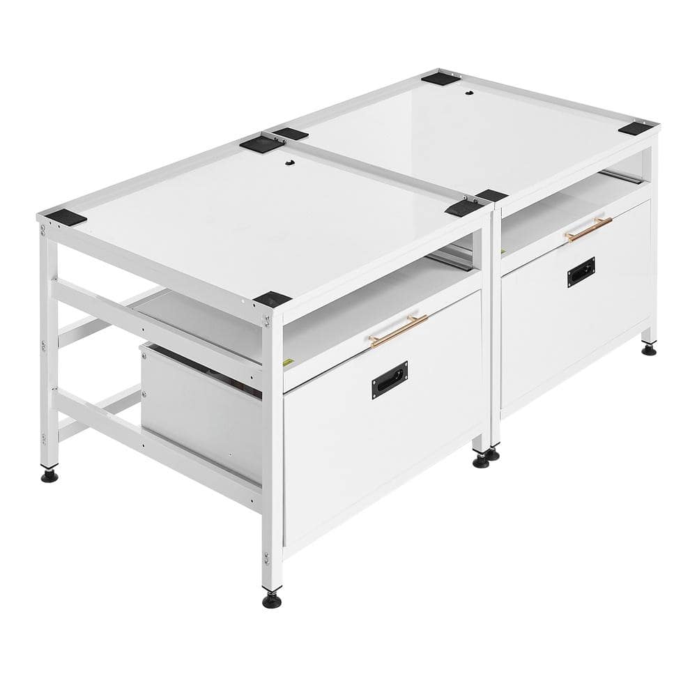 Laundry Pedestal 29 x 29 in. Washer Dryer Stand 800 lb. Capacity 22.6 in. Height with Pull-Out Tray price history on PriceWatchPro