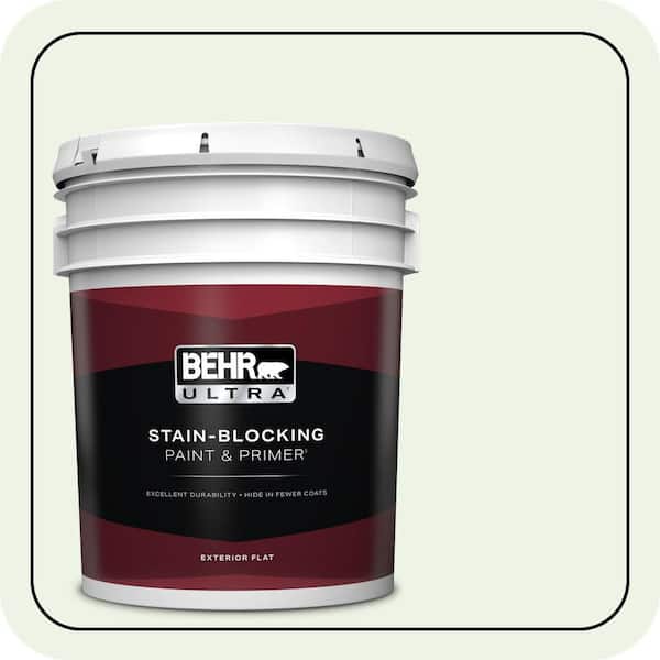 BEHR ULTRA 5 gal. #440A-1 Parsnip Flat Exterior Paint & Primer